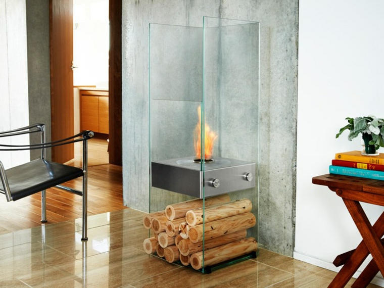 Chimeneas de bioetanol de diseño moderno 22 modelos