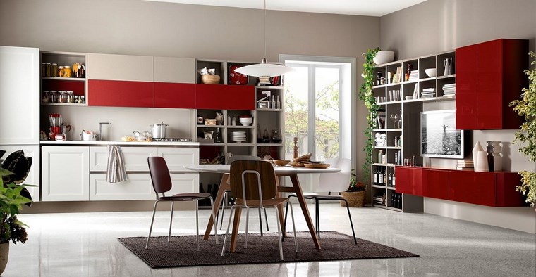 Cocina cuadrada con forma de u o l 50 ideas para elegir