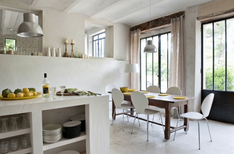 Comedores de estilo escandinavo setenta y cinco imágenes Estilos de salas comedor y cocina