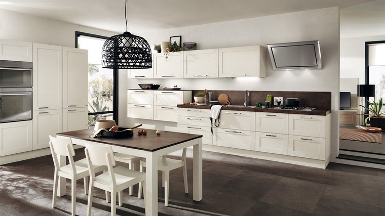Cocina cuadrada con forma de u o l 50 ideas para elegir Cocina y comedor