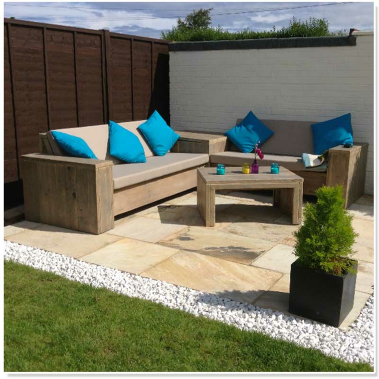Sofas jardin los 50 mejores modelos de esta temporada Sofas madera