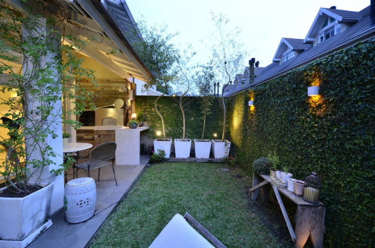 Porches jardin y terrazas cubiertas 50 diseños excepcionales Patio Lights diseño