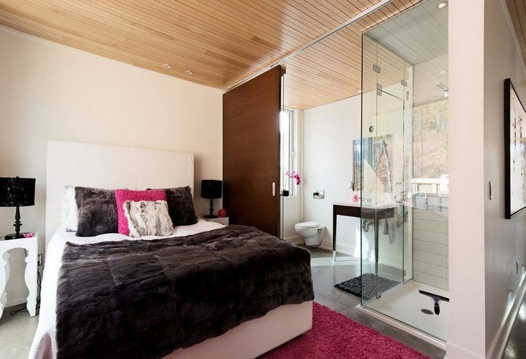 Baño con closet vestidor pequeno ~ dikidu.com Dormitorios en suite con vestidor