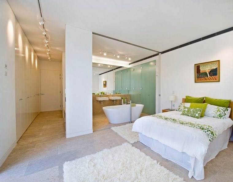 Dormitorios con vestidor y baño 50 opciones de diseño
