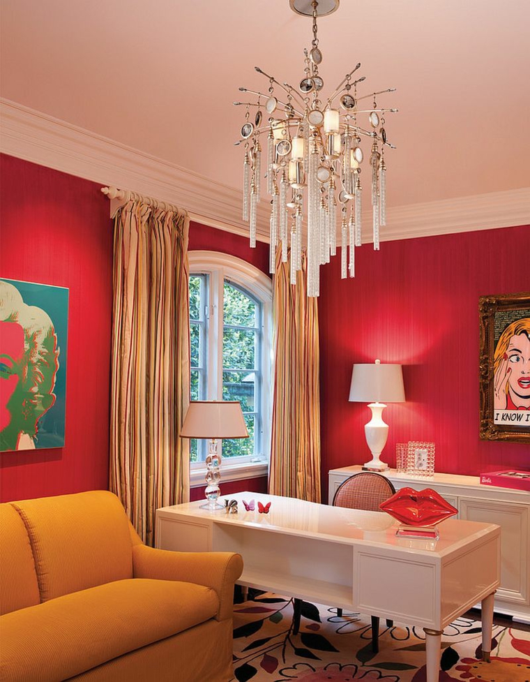 Casa decor 65 ideas de acentos y detalles en rojo