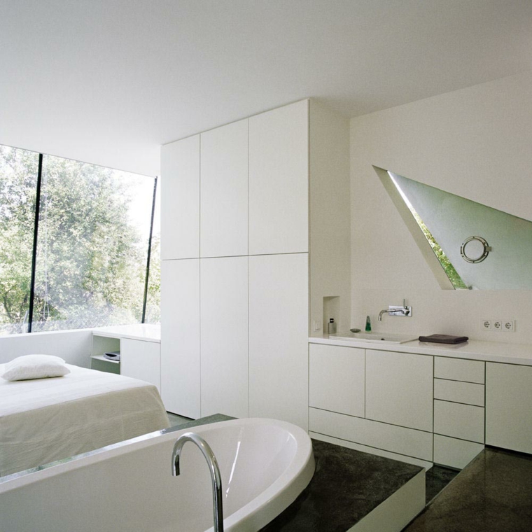 Baños minimalistas grandes ~ dikidu.com