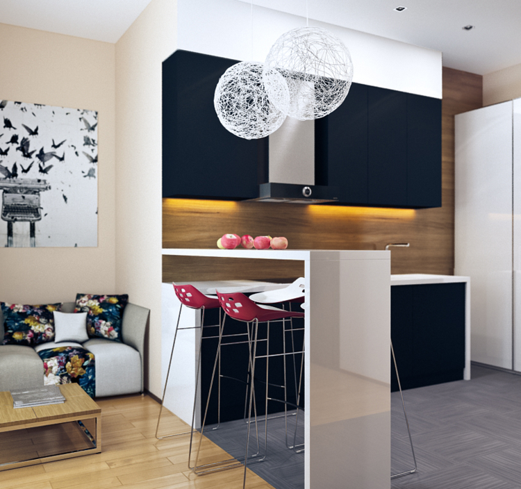 Diseños cocinas pequeñas modernas cincuenta modelos