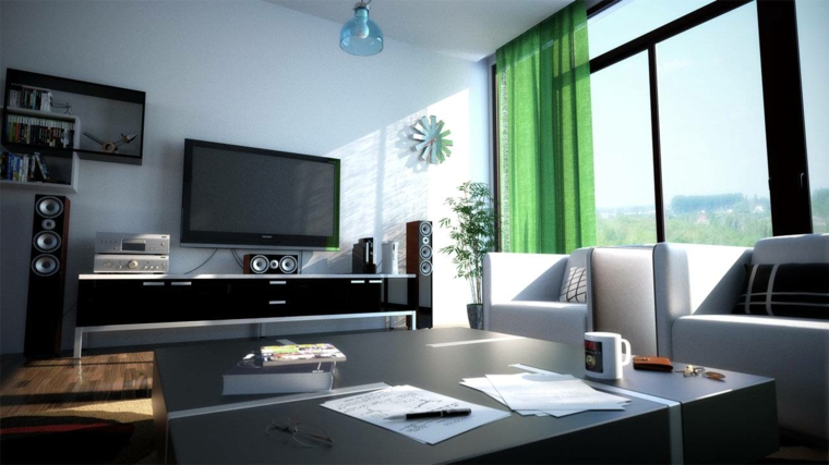 Color verde para la decoración de interiores 25 diseños