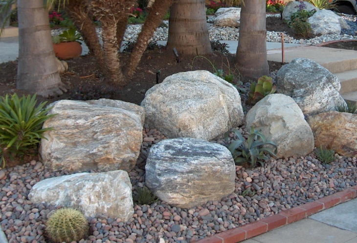 Piedras para jardin, creando ambientes naturales.