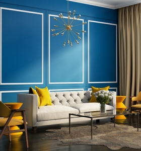 Revestimiento de paredes interiores, creatividad y estilo.