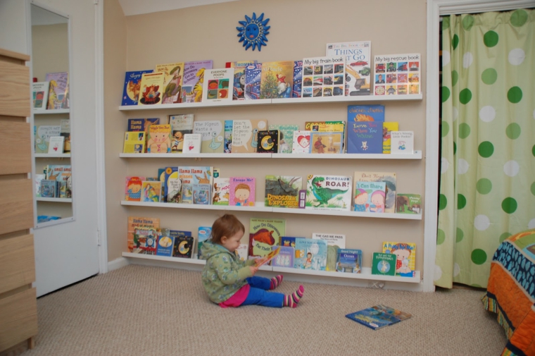 EstanterÃas para habitaciones infantiles 50 ideas geniales Muebles para habitacion niña