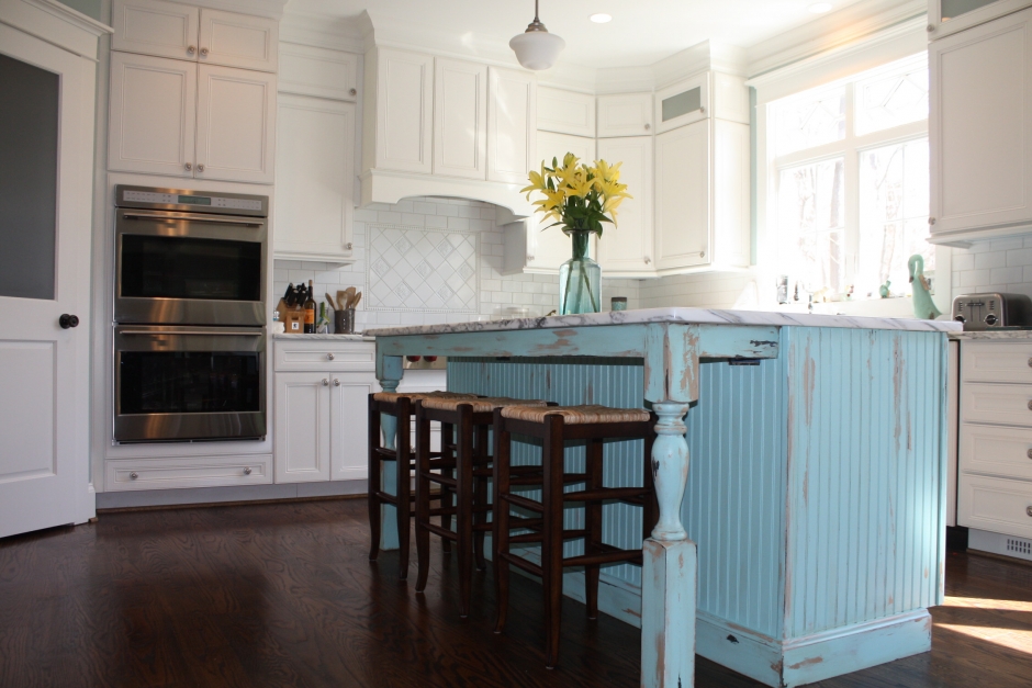 Diseño de cocinas shabby chic abra paso a la dulzura