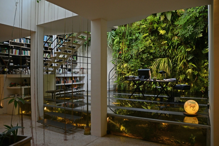 Jardin vertical interior, llenando espacios de vida y belleza. Interiores Jardin désign