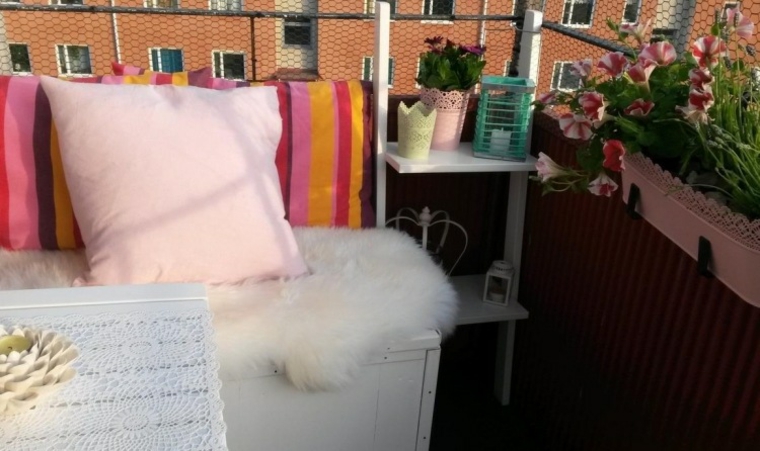 Ideas para terrazas y balcones pequeños 24 imágenes geniales Balcon idées Barandas