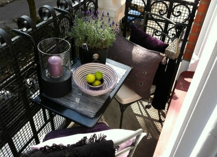 Ideas para terrazas y balcones pequeños 24 imágenes geniales Balcon idées Barandas