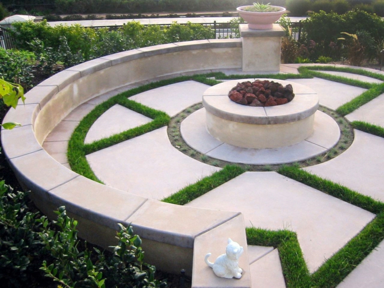 Pozo de fuego en el jardín - consejos para su construcción