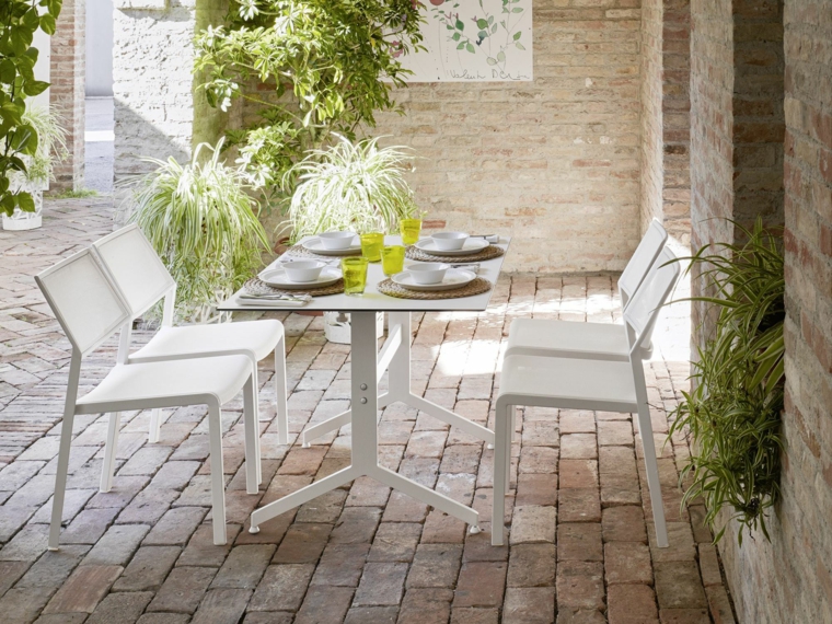 Mesas originales de diseño aptos para exteriores Jardin désign Exteriores