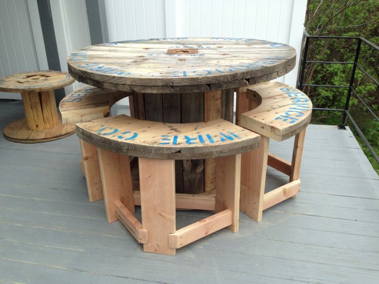 Mesas para terraza diy inspÃrate para crear la tuya propia