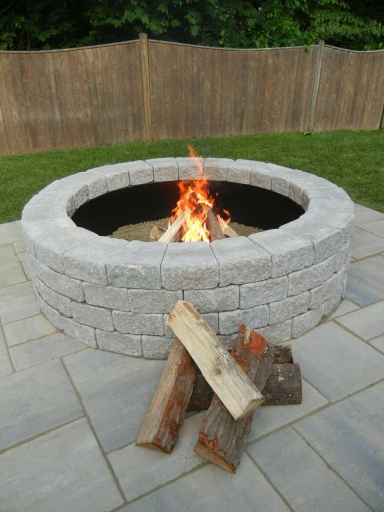 Pozo de fuego en el jardín - consejos para su construcción