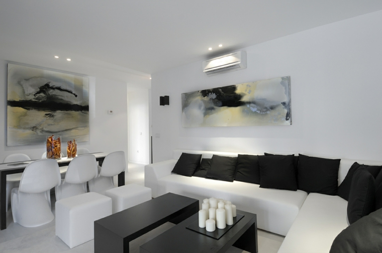 Salones en blanco descubra los 100 interiores más modernos