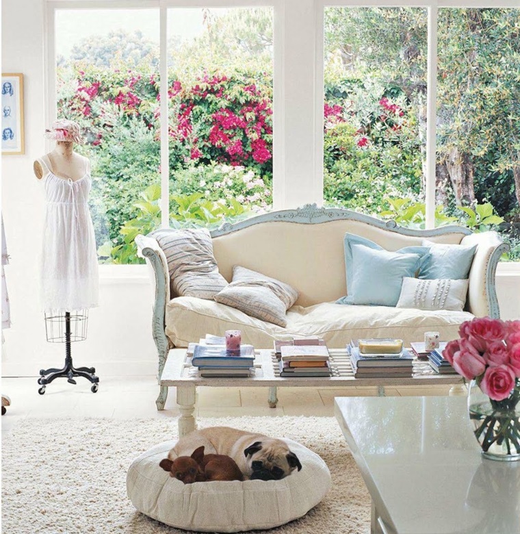 Decoración estilo vintage para la casa moderna Decoracion living vintage
