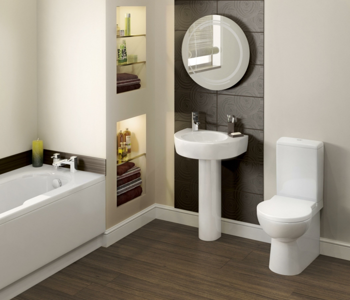 Muebles para baños pequeños y consejos para ahorrar espacio