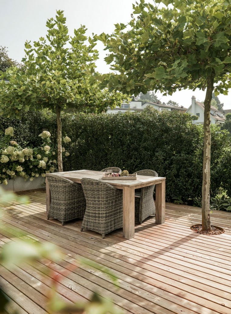 Diseños jardines y espacios al aire libre modernos