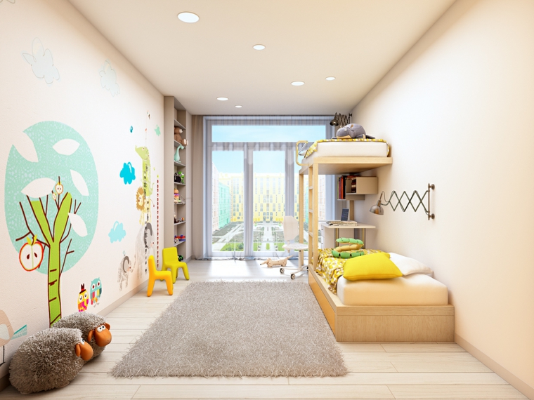 Habitaciones para niños con diseños espectaculares