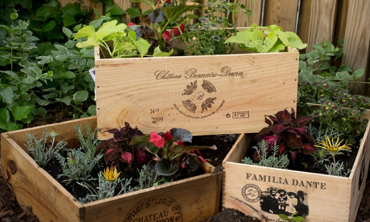 Ideas creativas manualidades y decoración del jardÃn Jardín creativo Decoración