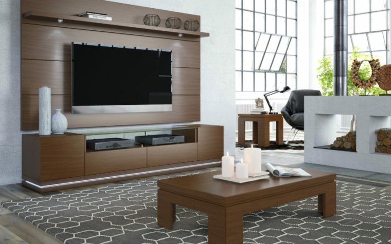 Muebles para tv Muebles para tv en melamina modernos