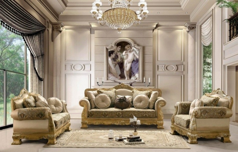Salones clásicos ideas para su decoración
