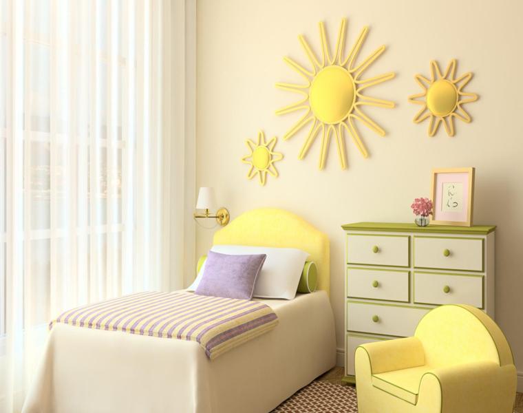 Dormitorios minimalistas para niños y niñas - diseños de moda