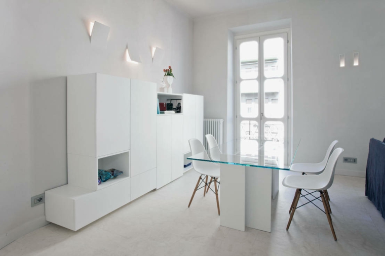 Decoración de interiores minimalista ideas de comedores Mesas de comedor minimalistas
