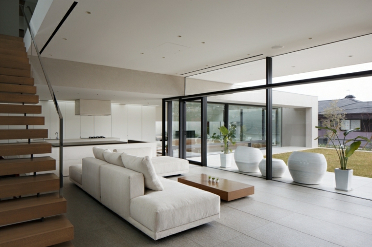 Decoración minimalista fotos de salones modernos