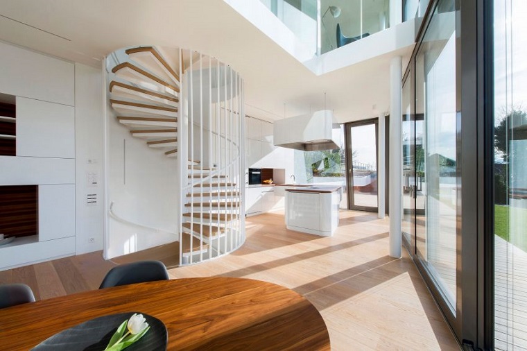 Arquitectura y diseño de escaleras espectaculares Ideas Curvas Escalera