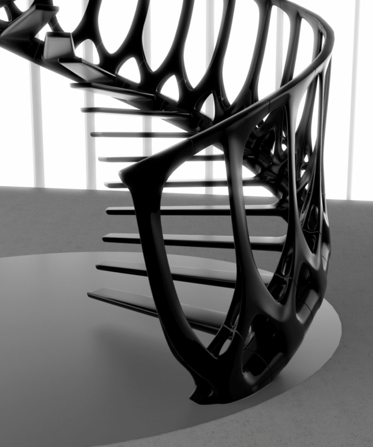 Arquitectura y diseño de escaleras espectaculares Ideas Curvas Escalera