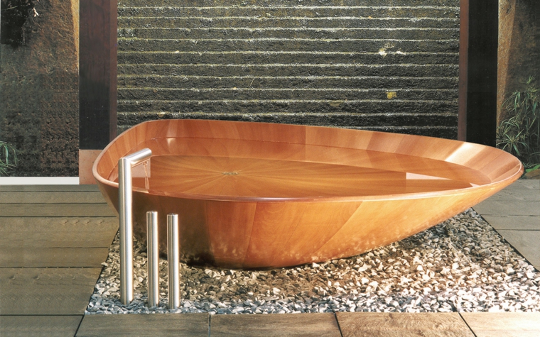 Cuarto de baño de madera y piedra 42 diseños Madera Sala De inspiraciones