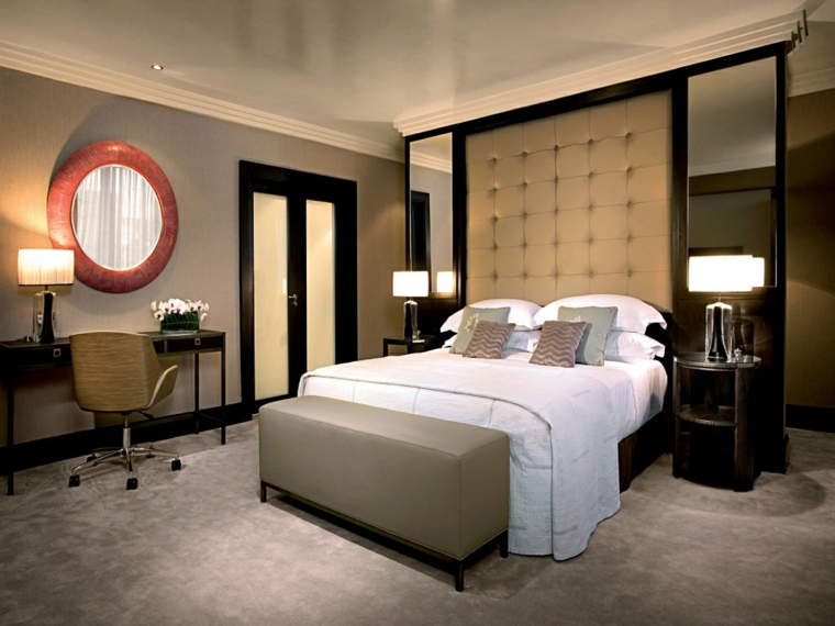 Cabeceros de cama modernos tendencias de 2016 Camas modernos con tablero