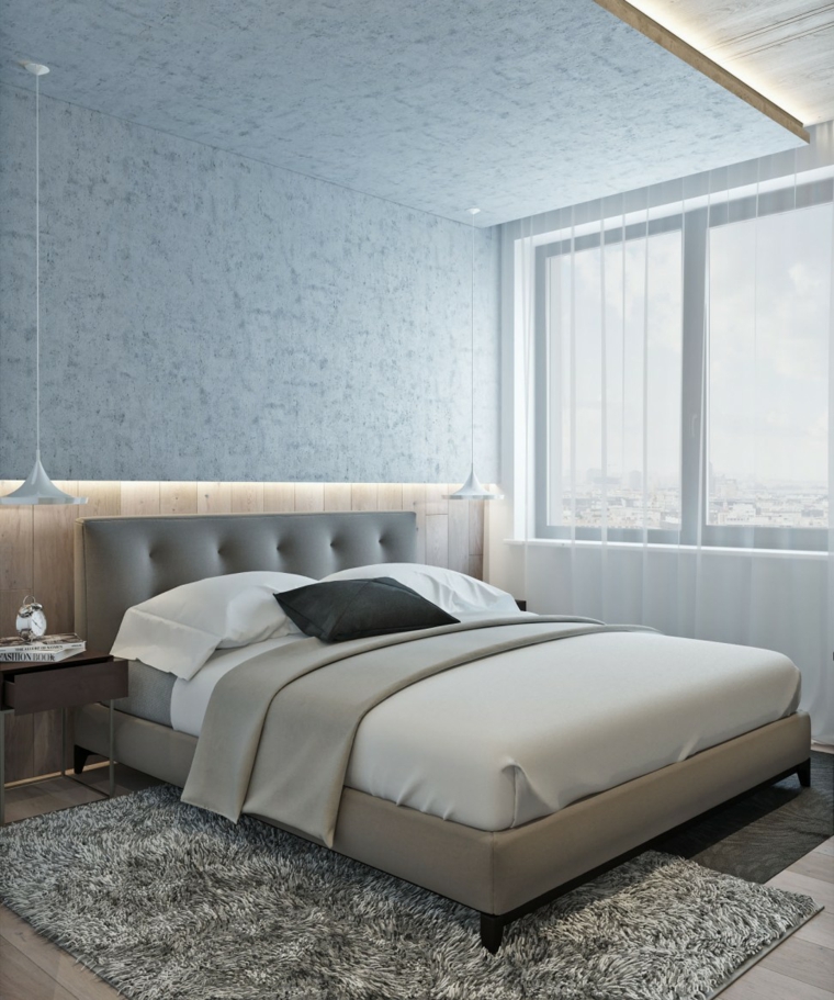 Cabeceros de cama modernos tendencias de 2016 Camas modernos con tablero