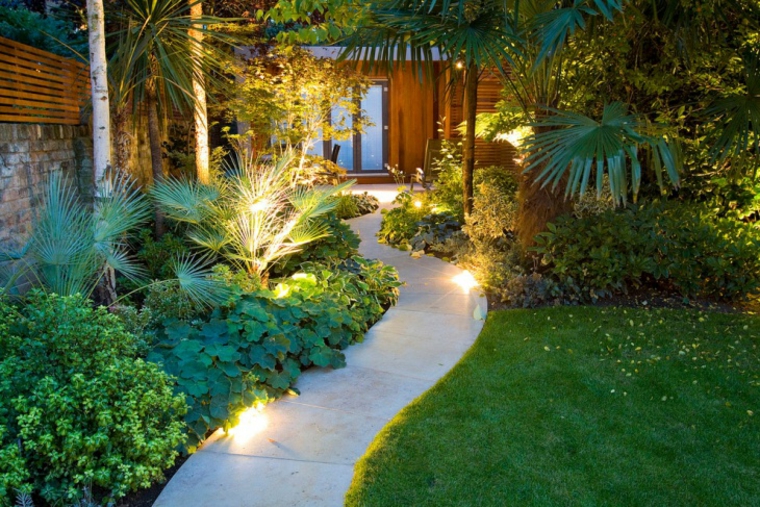 Sendero en el jardÃn 24 ideas para impresionar Diseño Tropical Jardín