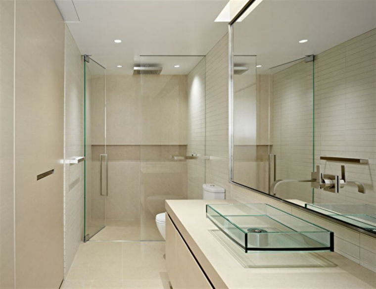 Lavabos de cristal para unos baños elegantes