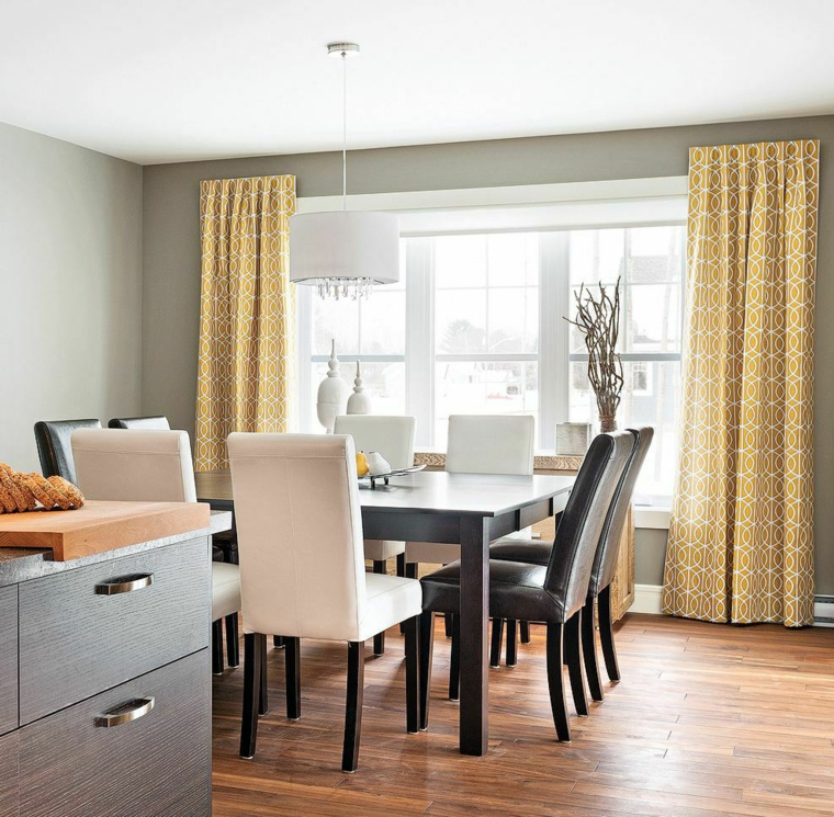 Cortinas de cocina y estores para enriquecer el diseño
