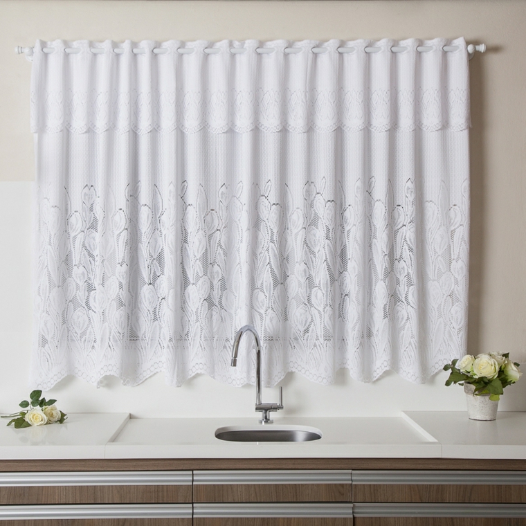 Cortinas de cocina y estores para enriquecer el diseño