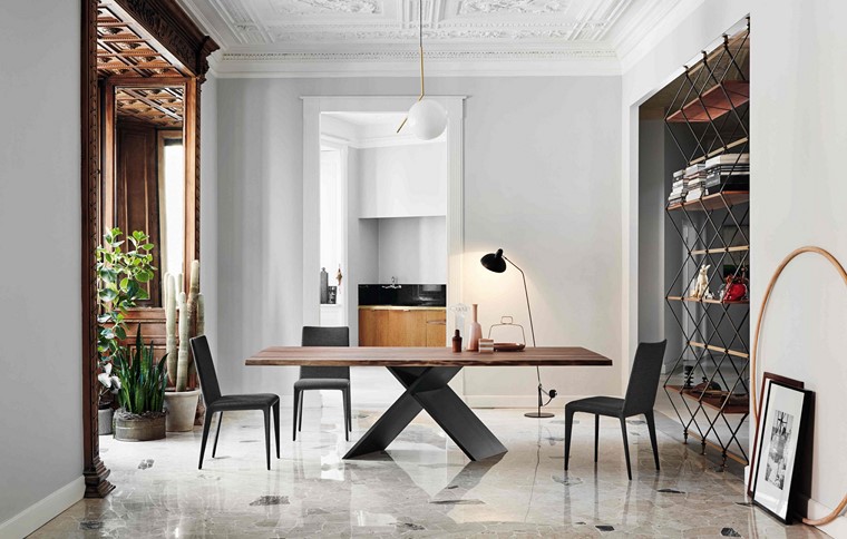 Mesas de madera 24 diseños para el comedor moderno