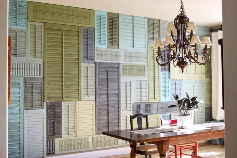 Reciclar muebles antiguos y darles una nueva vida Creativo Reciclados comedor