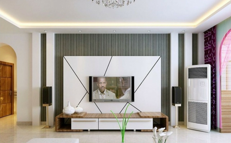 Soportes de pared para tv para decorar el salón