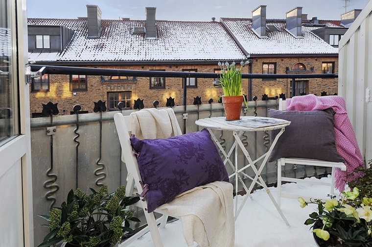 Decorar balcon pequeño chill out 50 ideas creativas