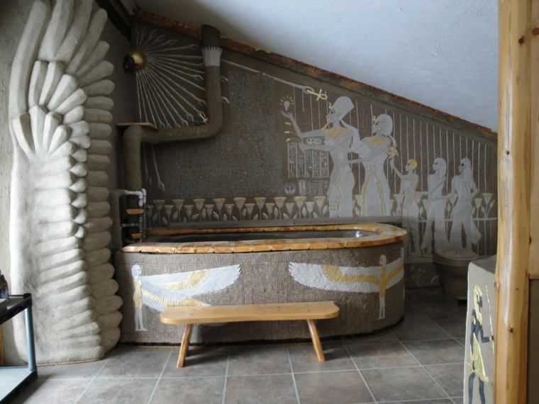 Baños antiguos y de diseño para una decoración elegante