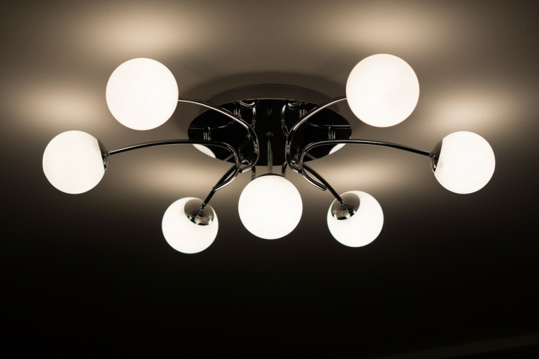 Tipos de lámparas para la decoración de los interiores Modernas Lámparas decoración