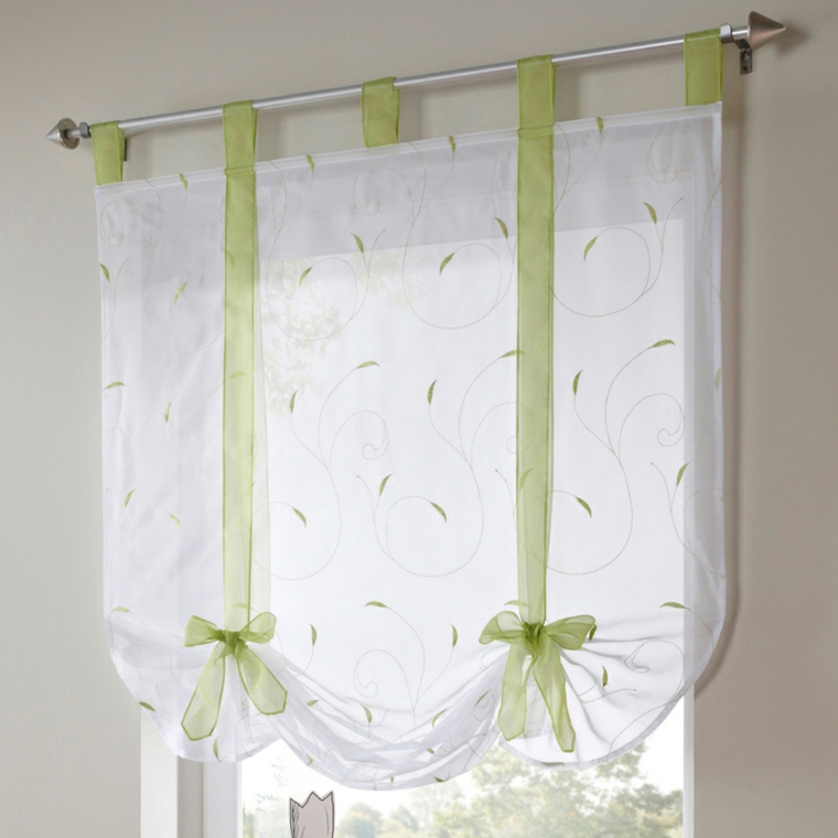 Cortinas ideas para llenar de estilo las ventanas pequeñas
